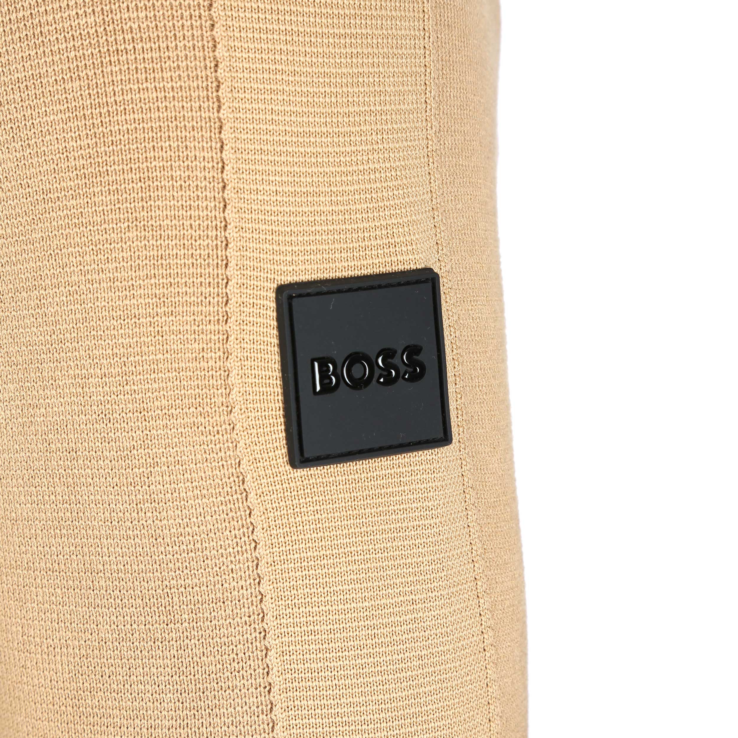 BOSS Fisio Knitwear in Medium Beige