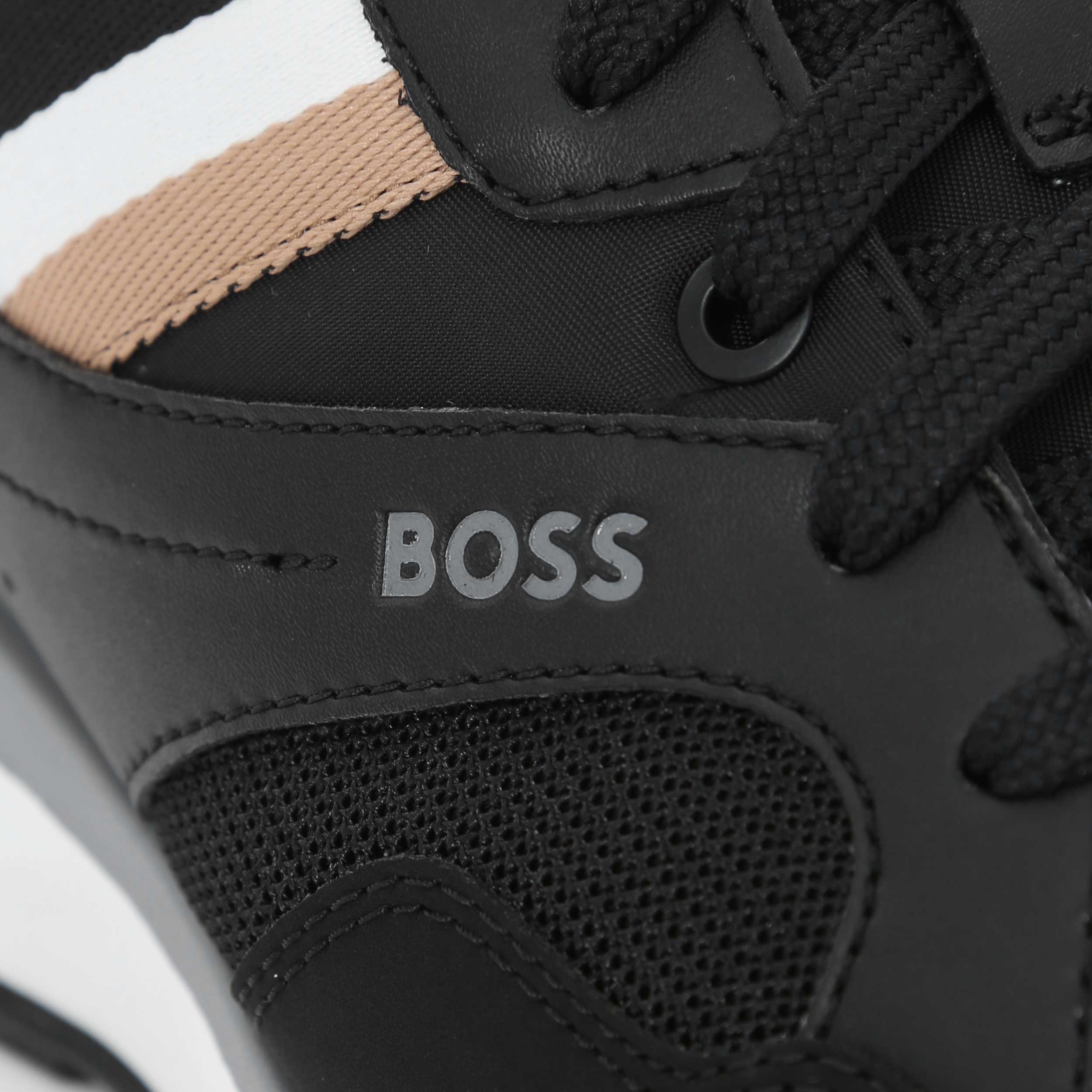 BOSS Jonah Runn mx Trainer in Black