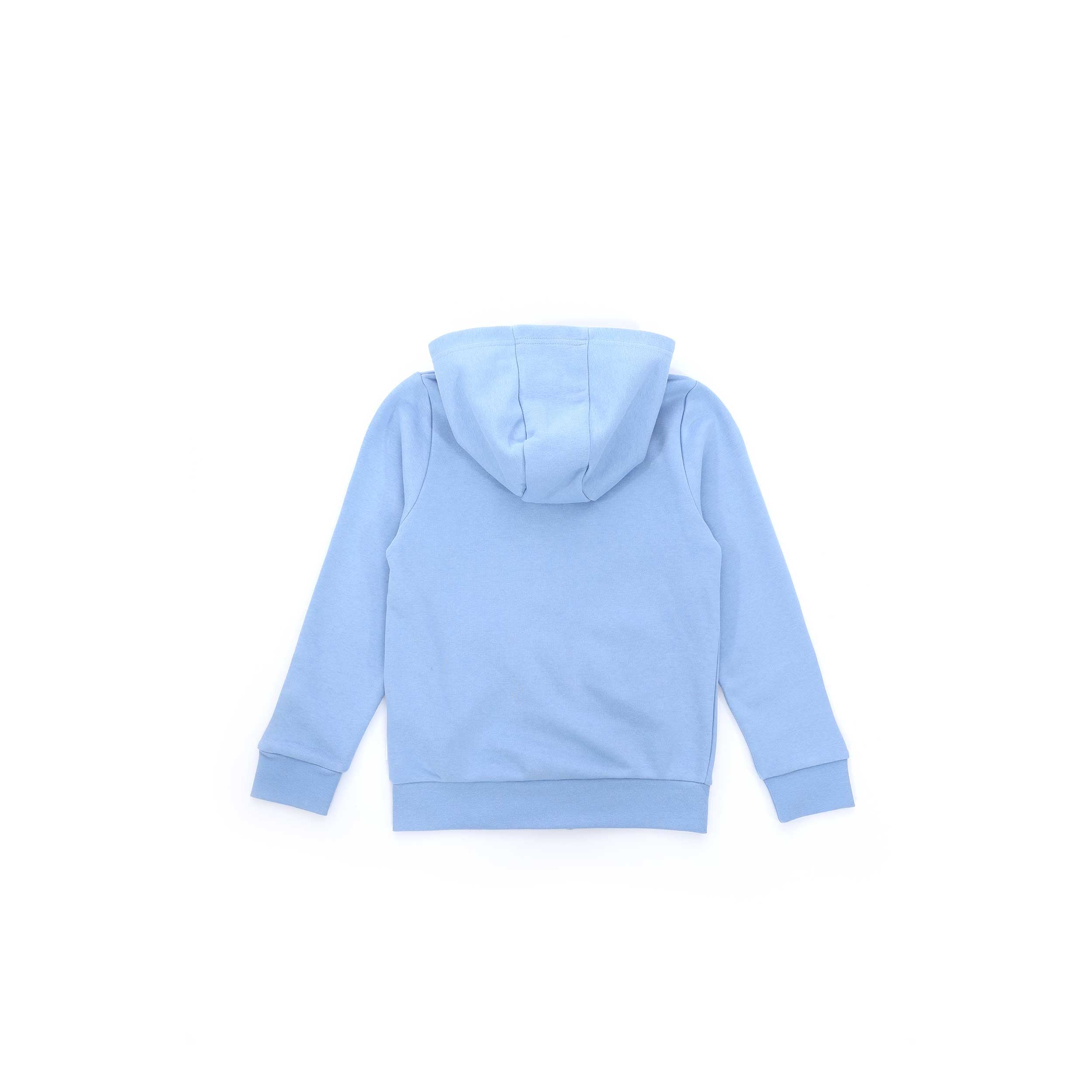 BOSS Kids Basic Zip Thru Hoodie in Sky Blue