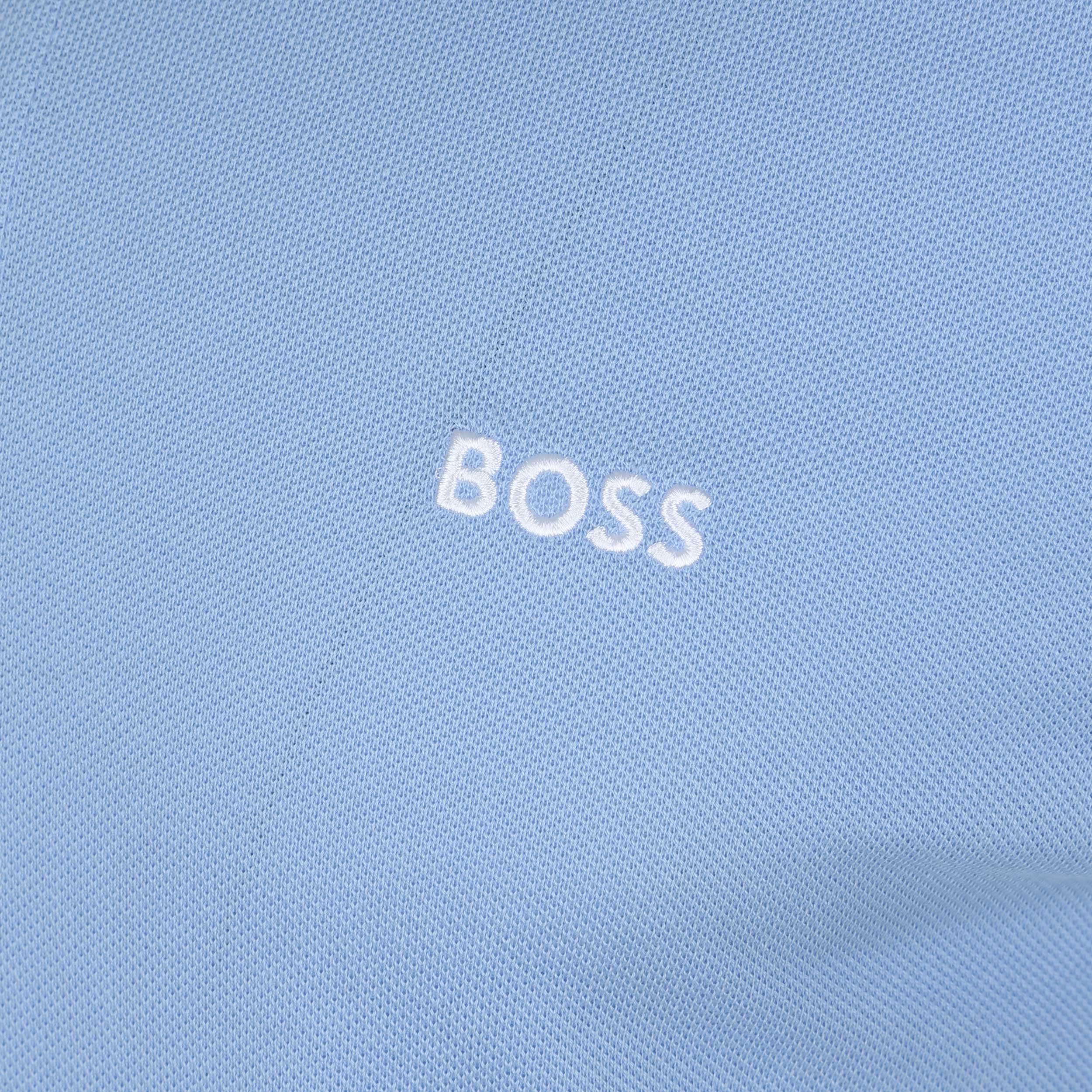 BOSS Paddy Polo Shirt in Sky Blue