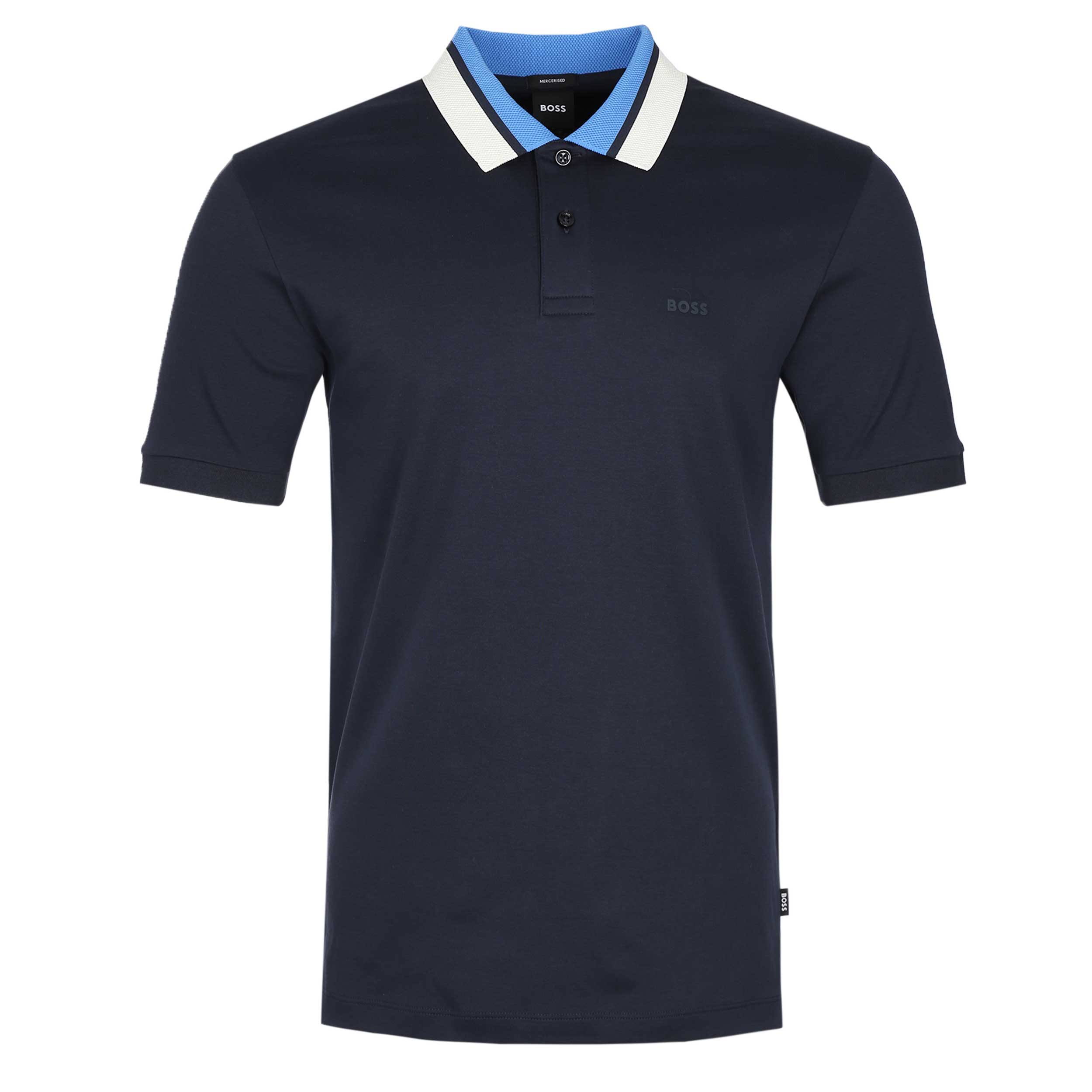 BOSS Parlay 173 Polo Shirt in Navy | BOSS | Norton Barrie