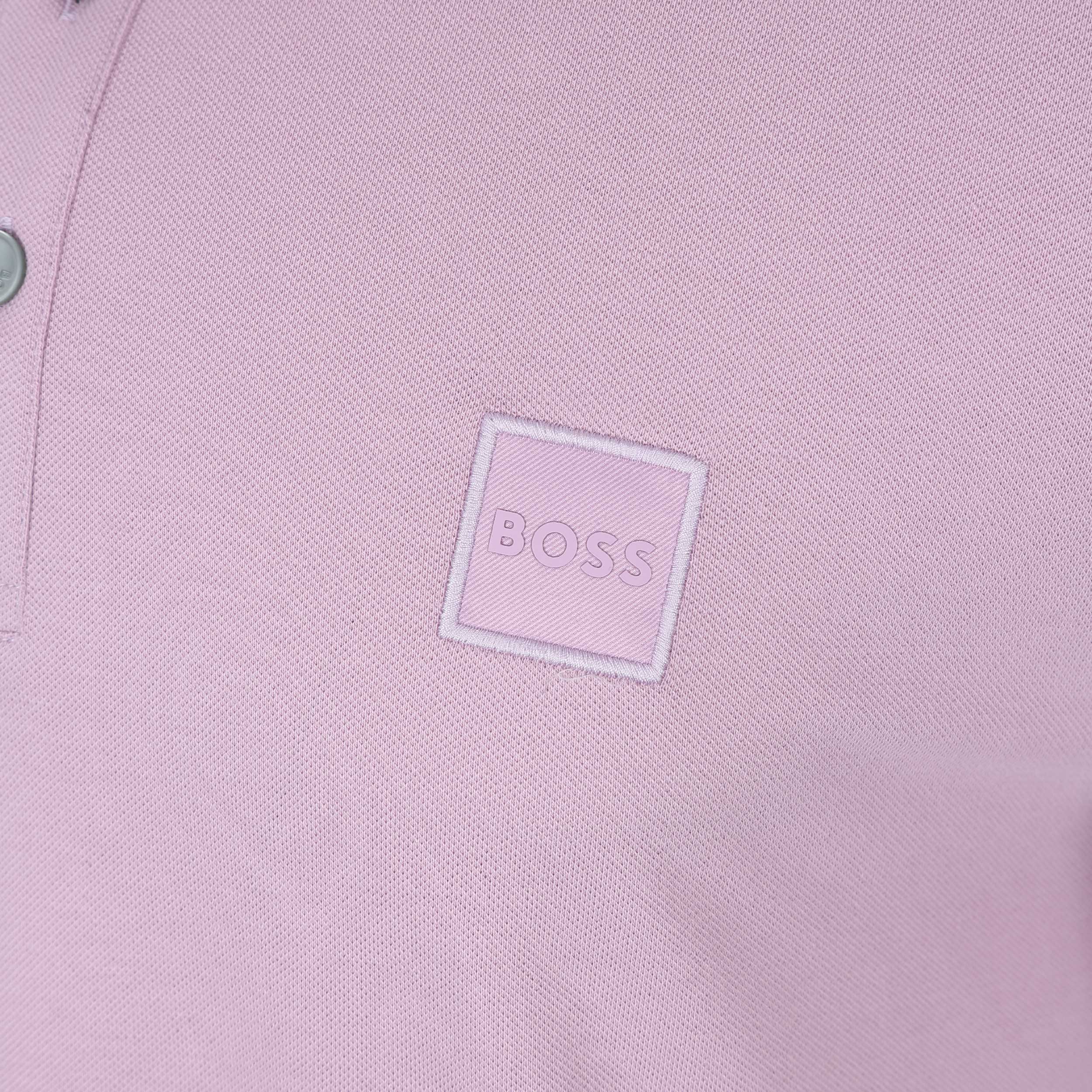 BOSS Passenger Polo Shirt in Pastel Purple