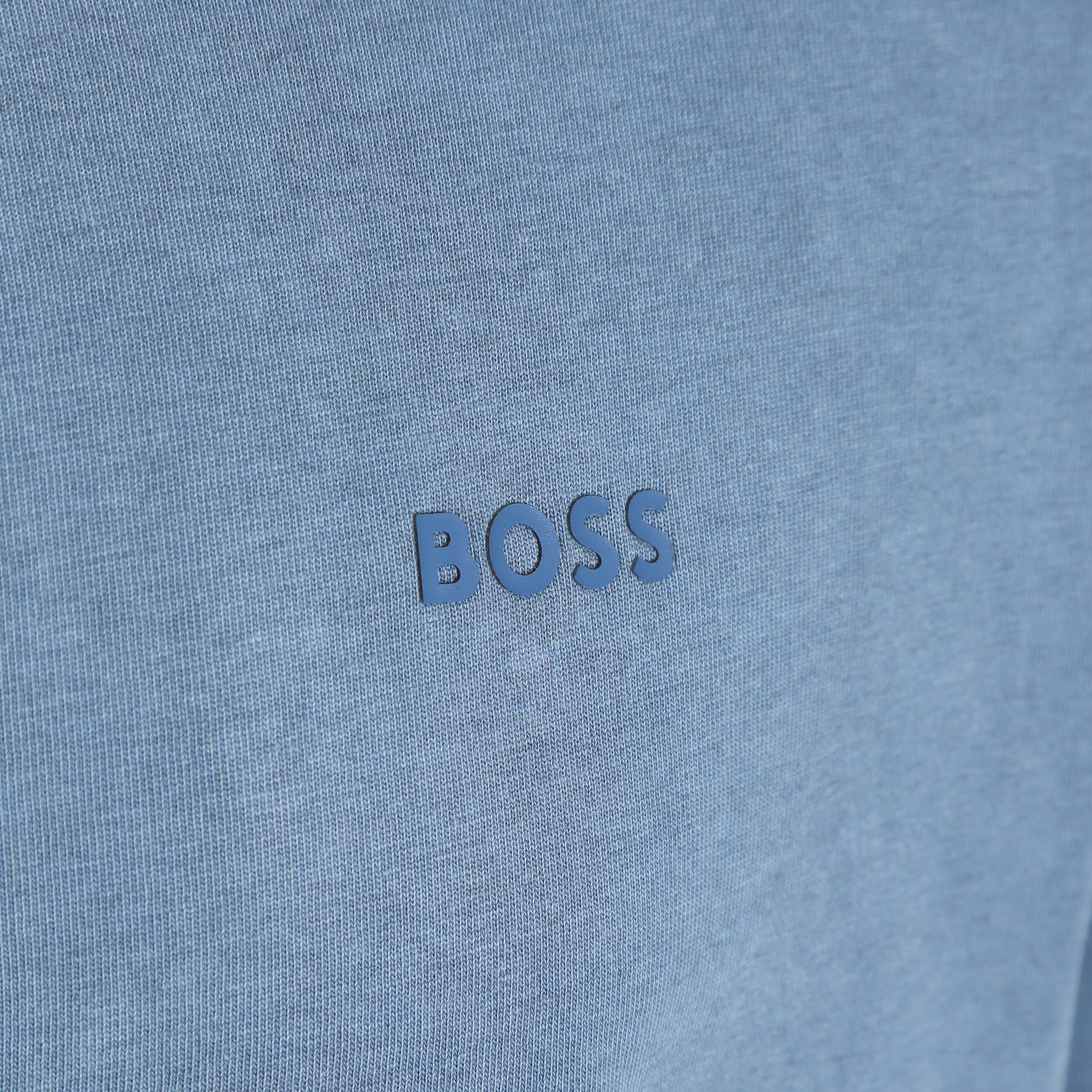 BOSS Pestructured Polo Shirt in Blue