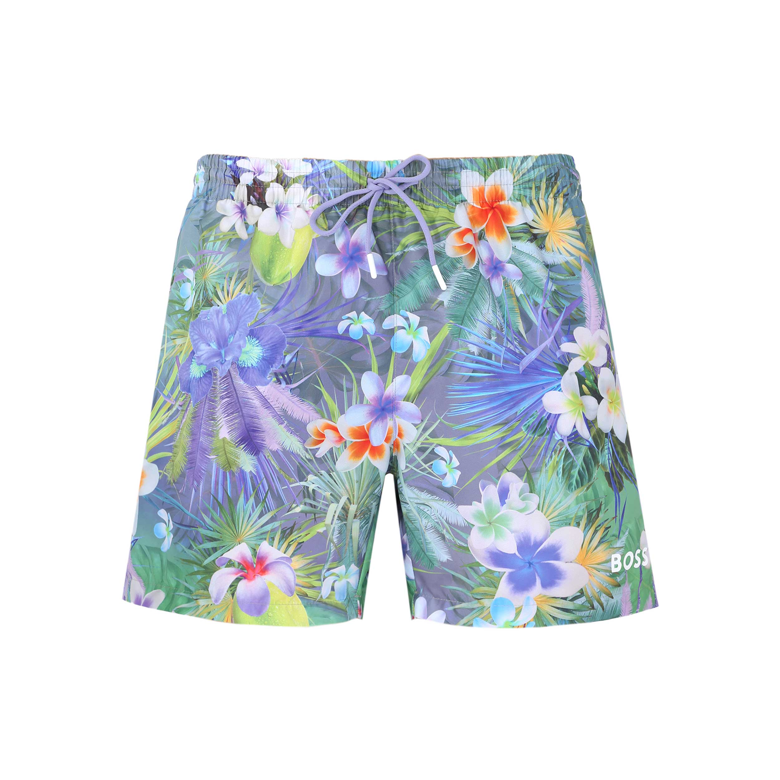 BOSS Piranha Swim Short in Light Pastel Purple