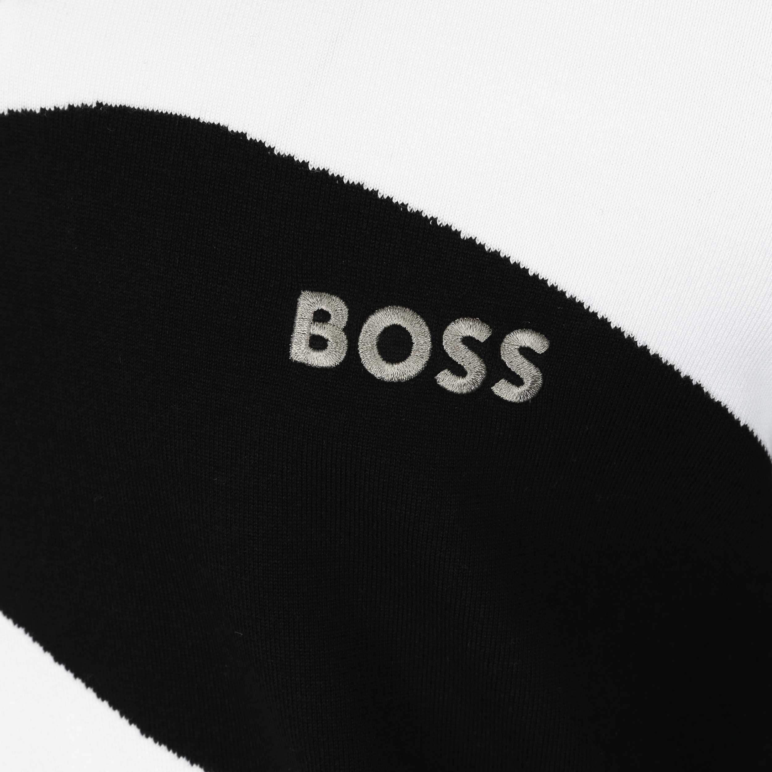 BOSS Zaylor Knitwear in Black & White