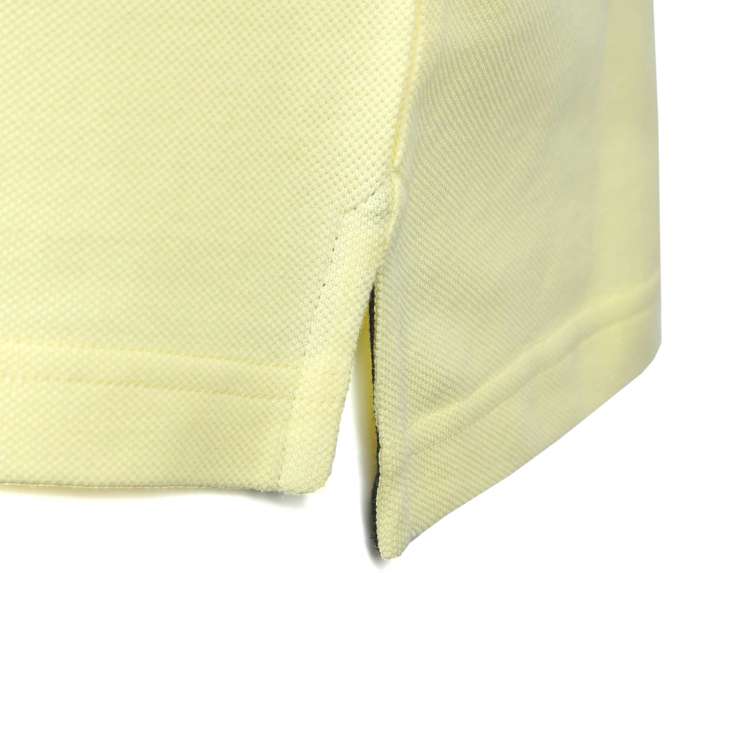 Belstaff Tipped Polo Shirt in Lemon Yellow