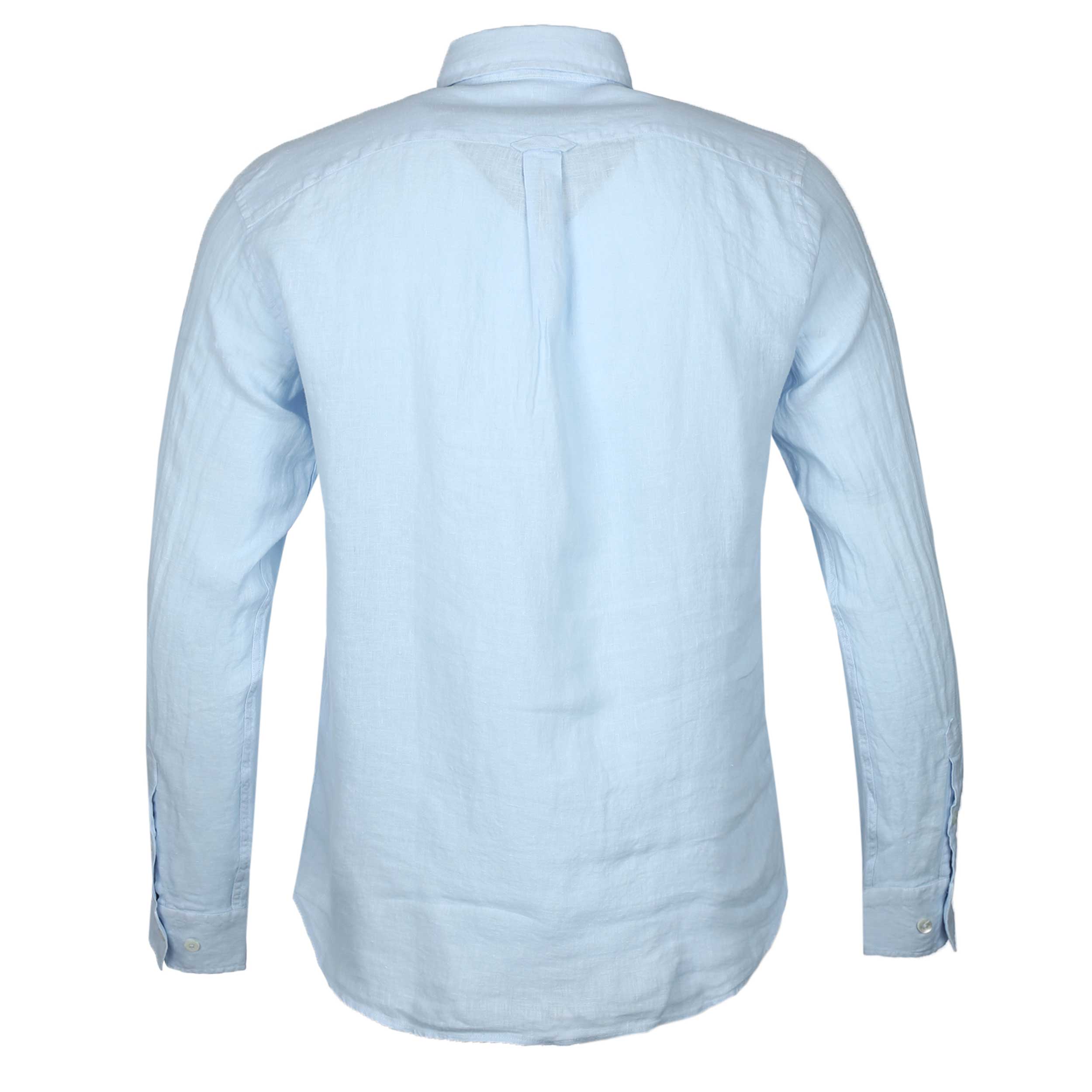 Belstaff Linen Pitch Shirt in Sky Blue