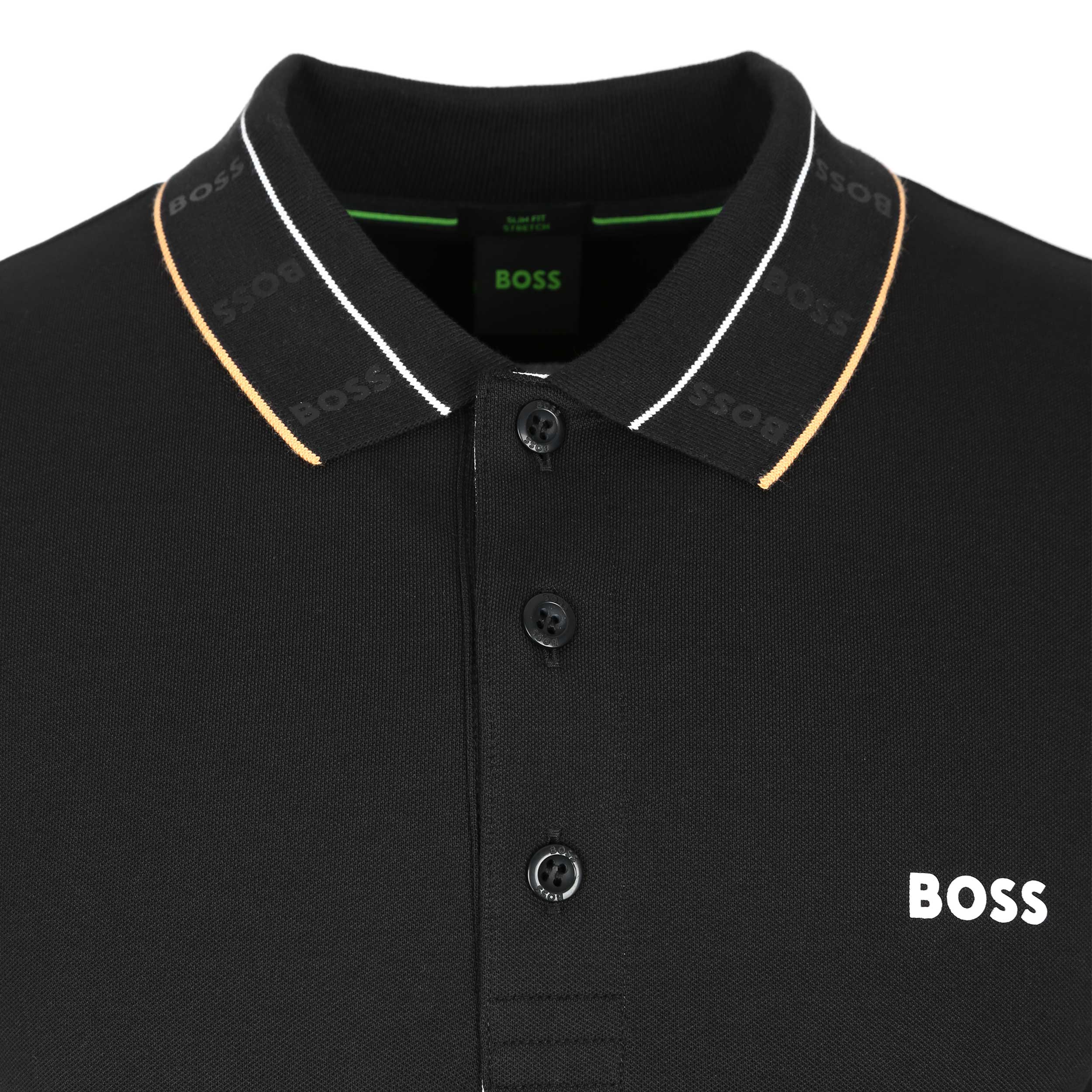 BOSS Paule Polo Shirt in Black