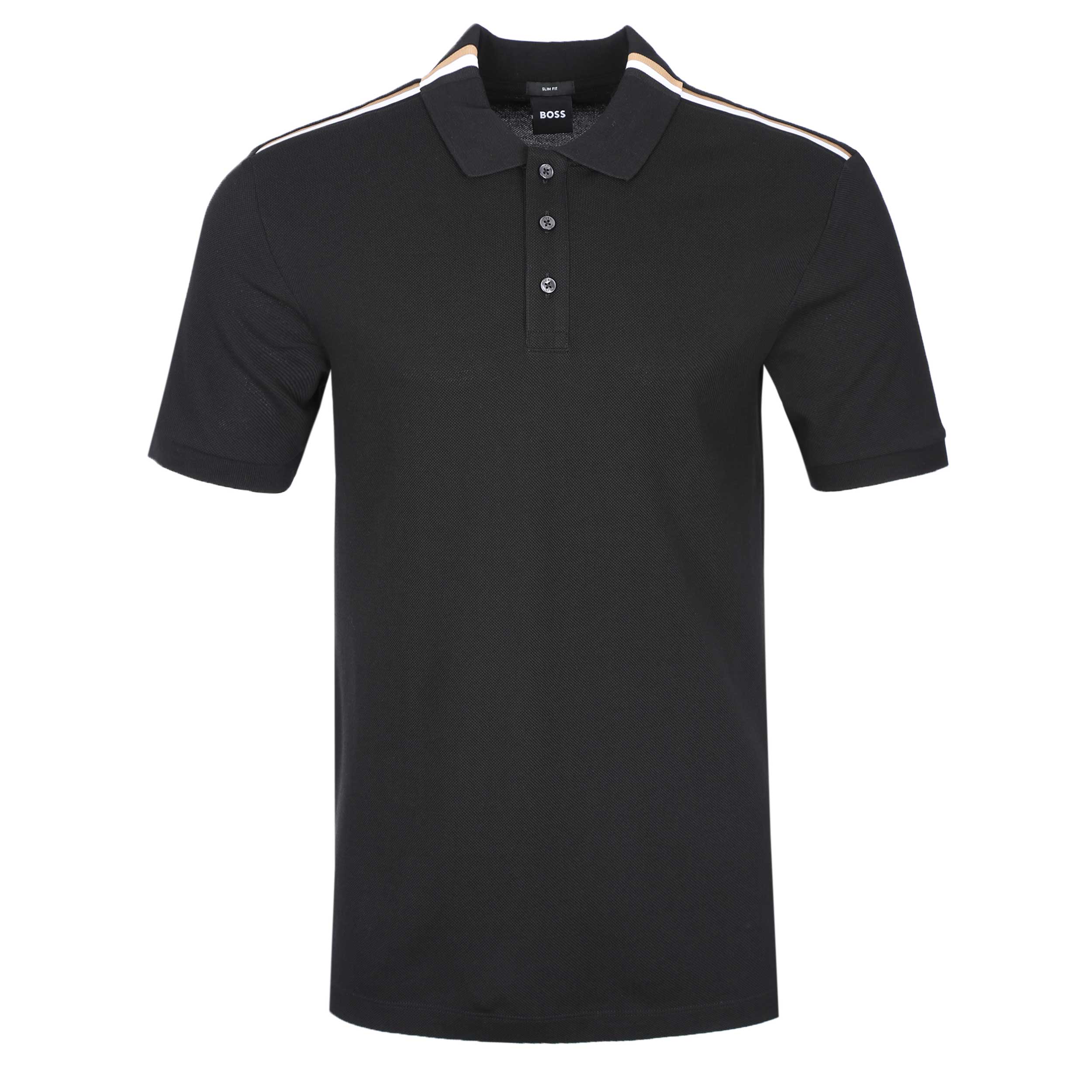 BOSS Phillipson 108 Polo Shirt in Black