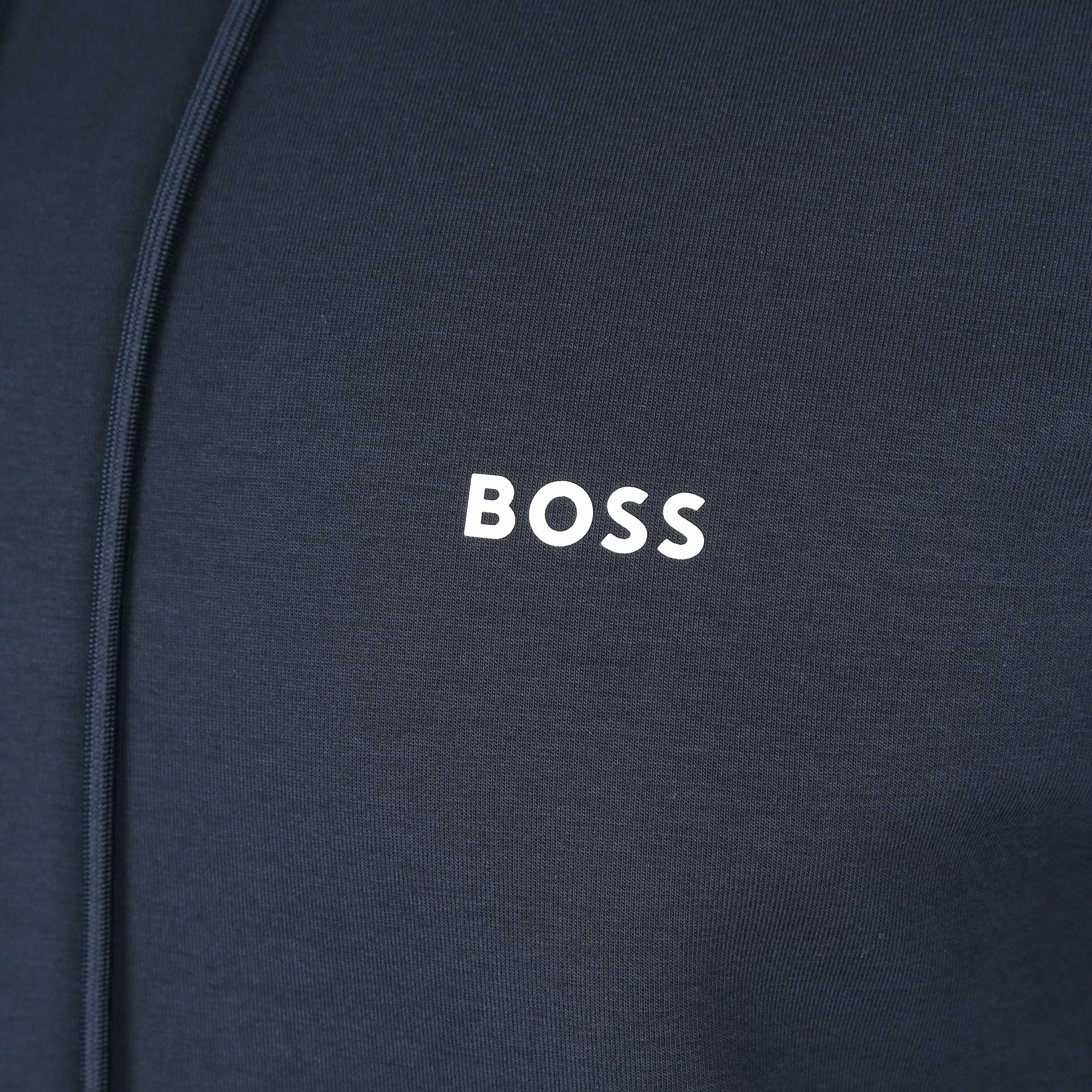 BOSS Soody 1 Hooded Sweat Top in Navy