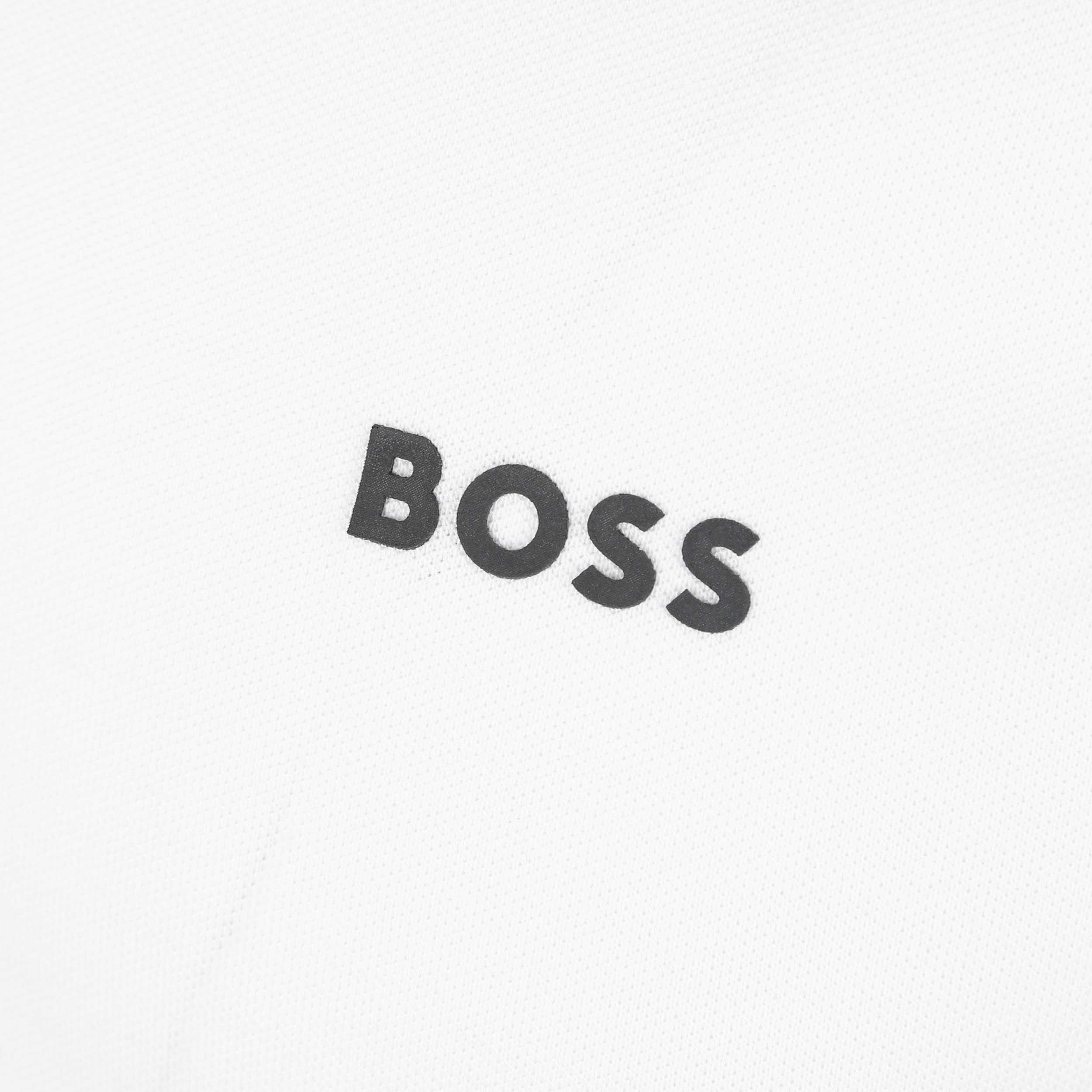 BOSS Paule Polo Shirt in White