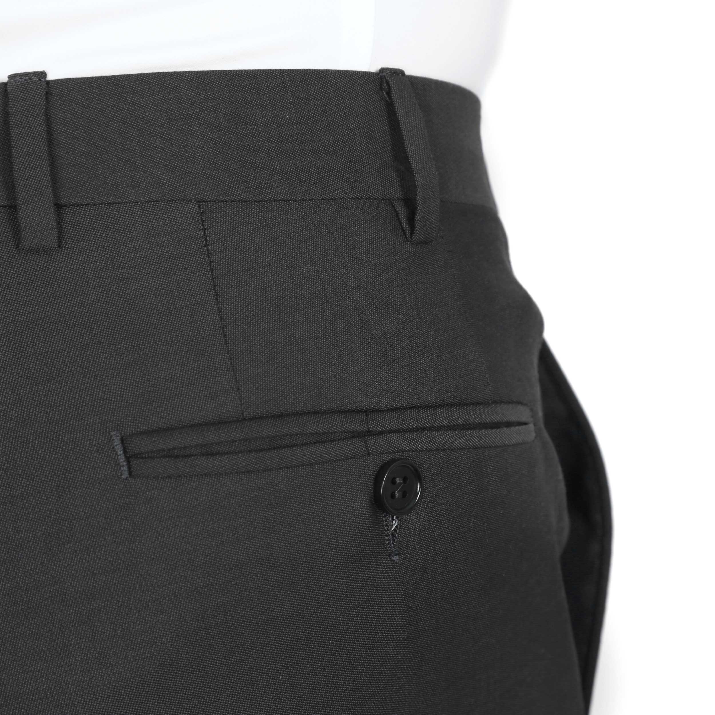 Canali Classic Trouser in Black