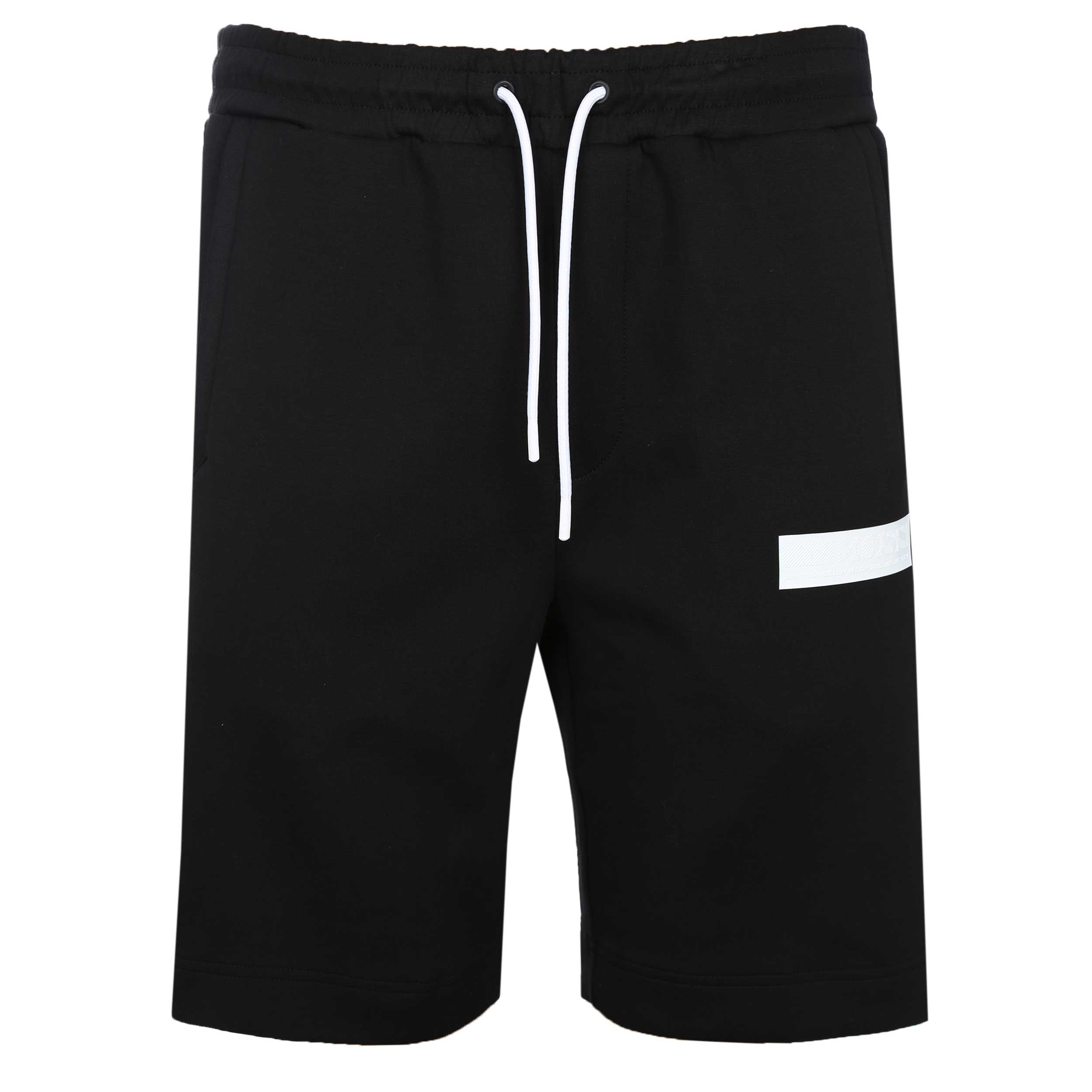 BOSS Headlo Batch Sweat Short in Black