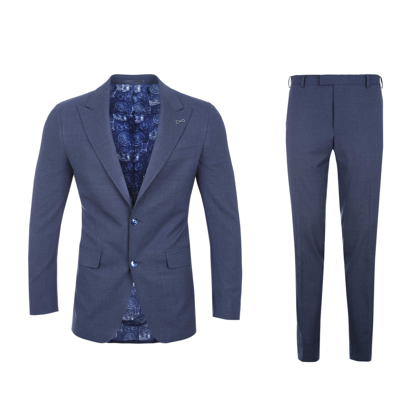 Norton Barrie Bespoke Suit in Denim Blue | Norton Barrie