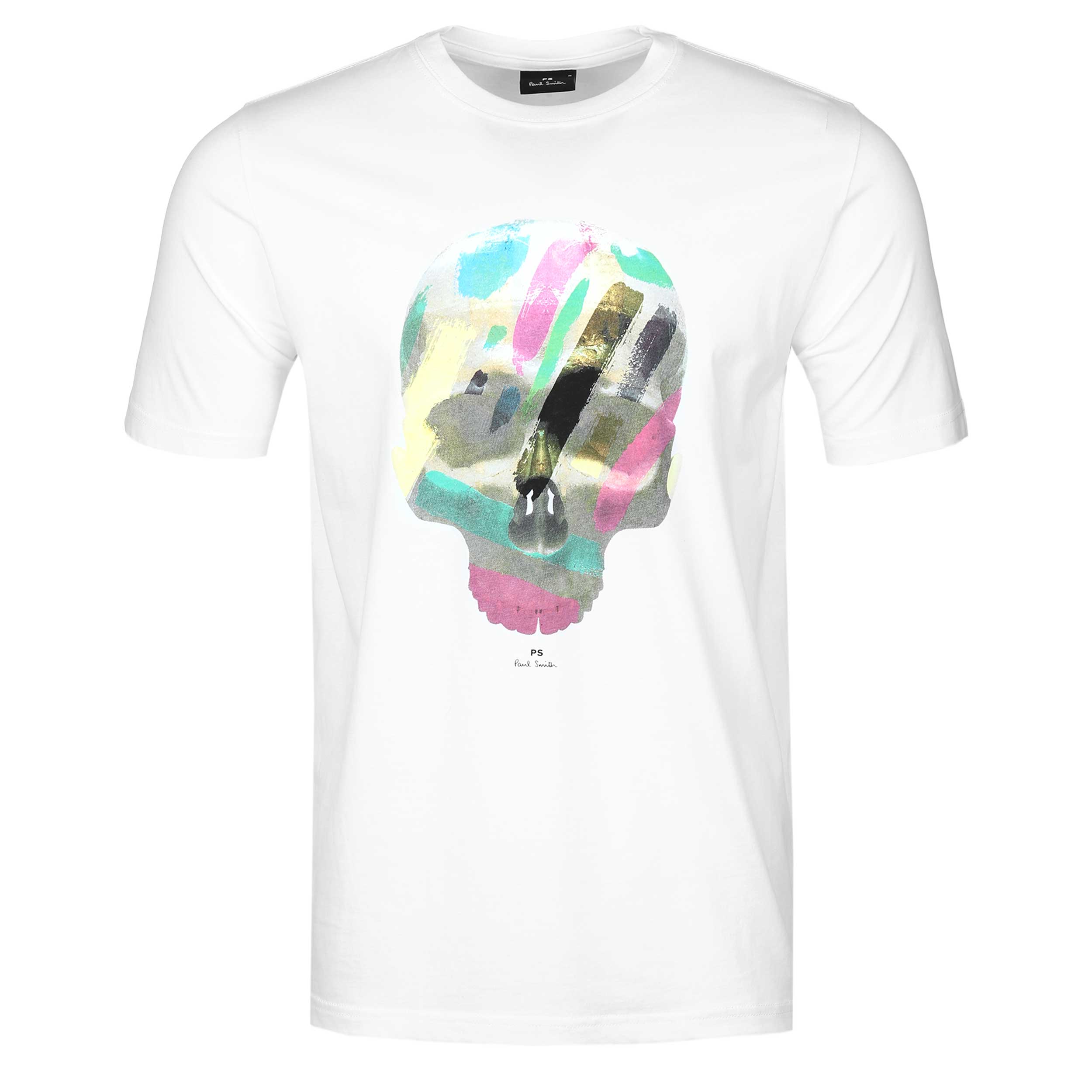 Paul Smith Skull T Shirt in White | Paul Smith | Norton Barrie