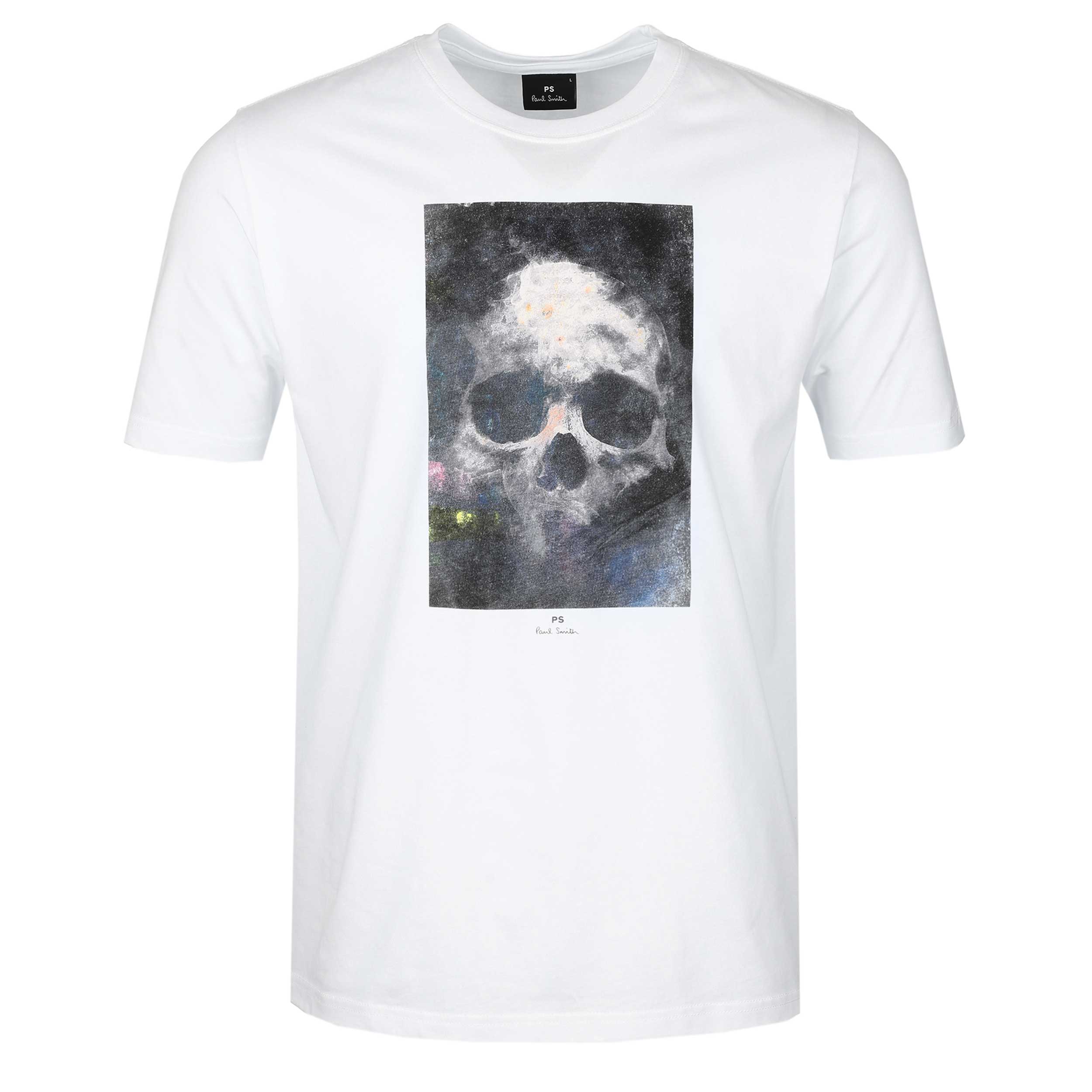 Paul Smith Skull T Shirt in White | Paul Smith | Norton Barrie