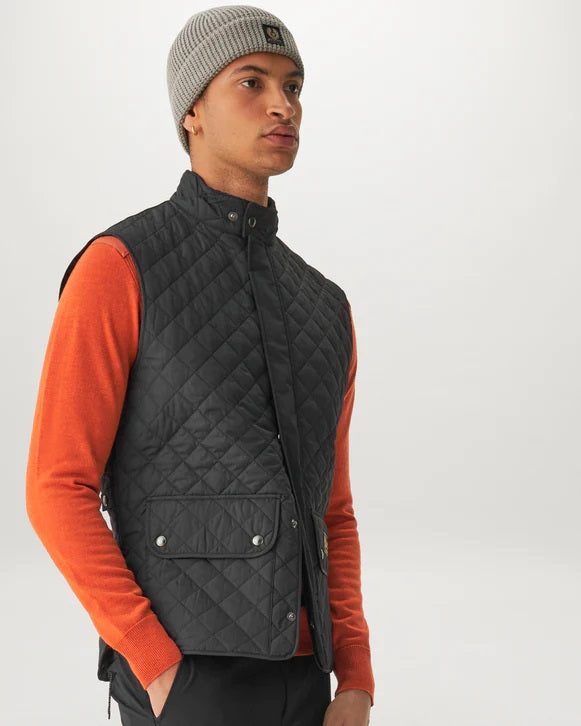 Belstaff Waistcoat Gilet in Black