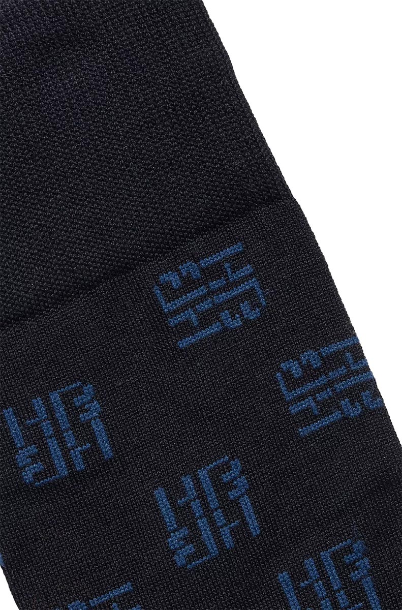 BOSS 2 Pack RS Mini Pattern MC Sock in Navy