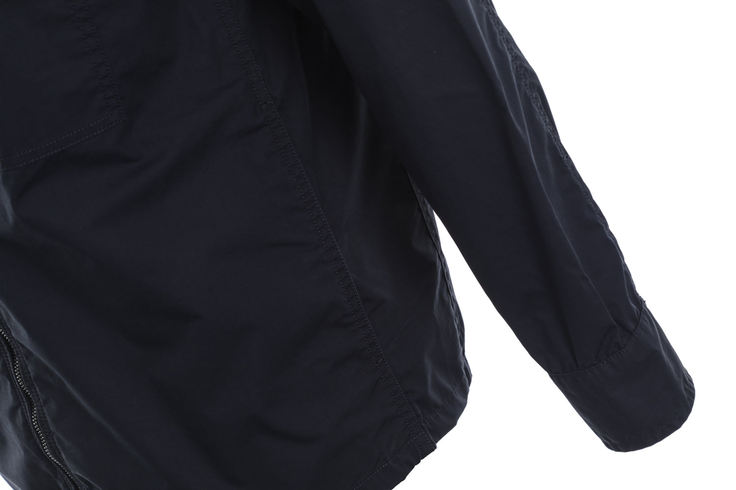 BOSS Lovel-Zip_7 Overshirt in Navy