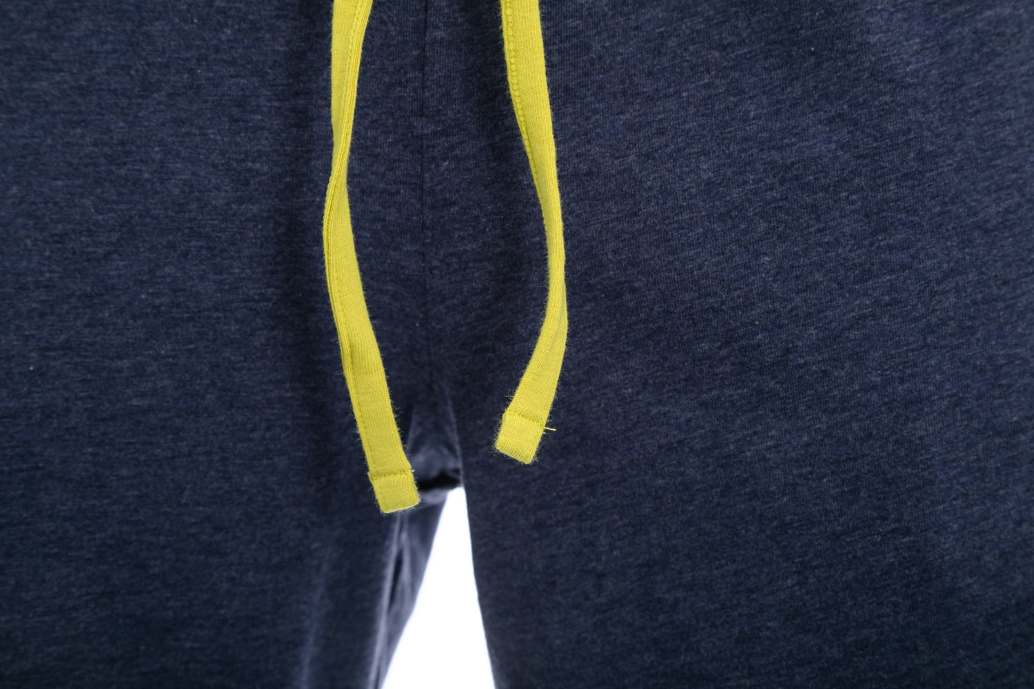 BOSS Mix & Match Sweat Short in Navy Marl & Lime Green Trim