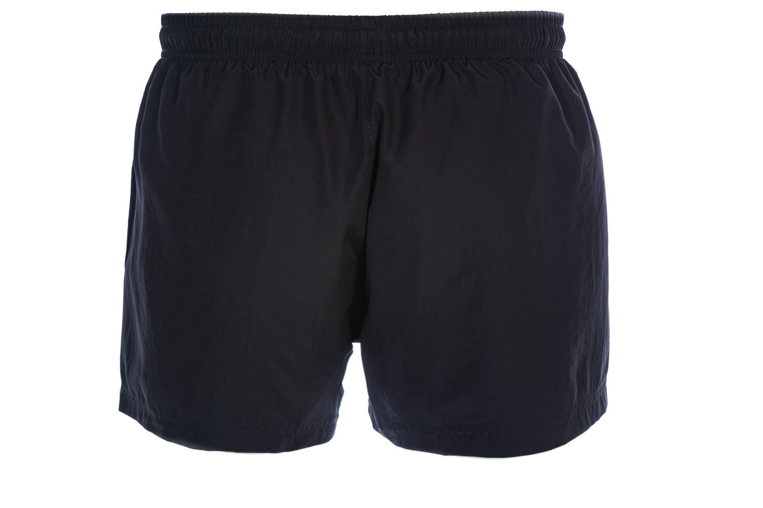 BOSS Mooneye Swim Short in Black & Yellow