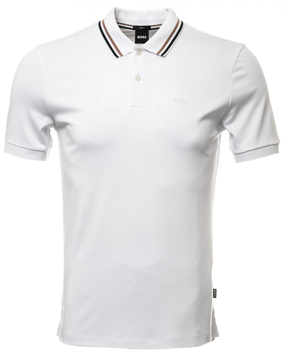 BOSS Penrose 38 Polo Shirt in White