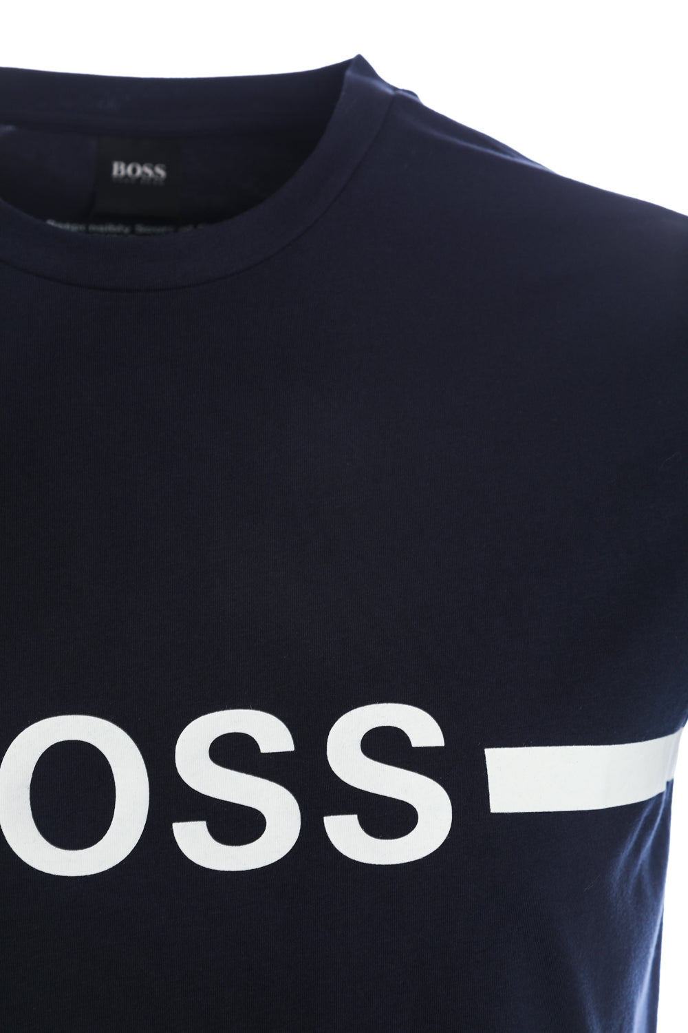 BOSS RN Slim Fit T Shirt in Navy