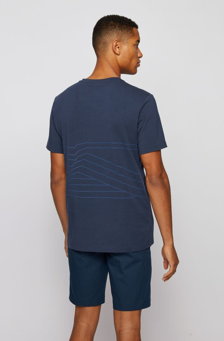 BOSS Tee 8 T-Shirt in Navy