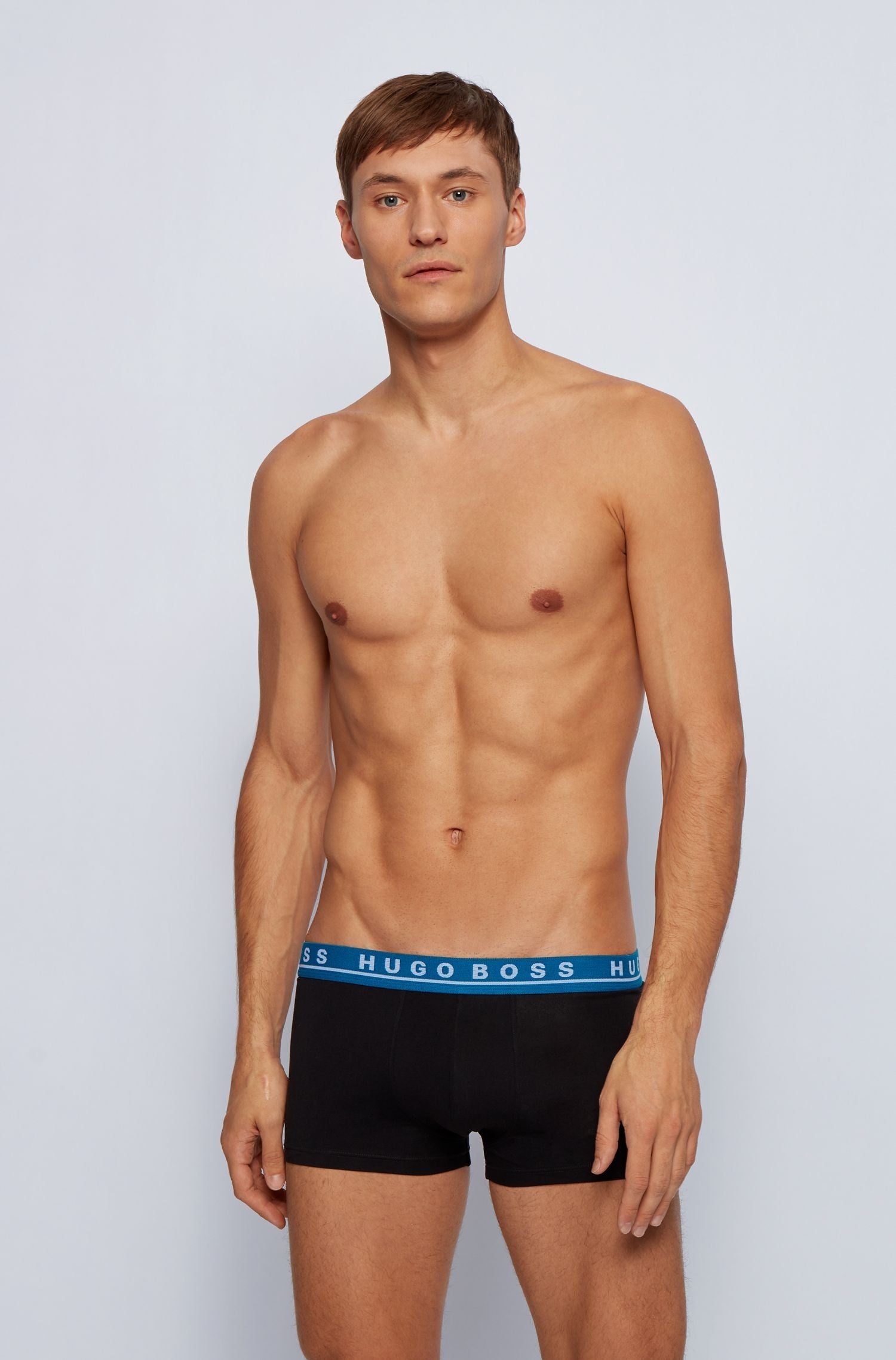 BOSS Trunk 3 Pack Underwear in Black