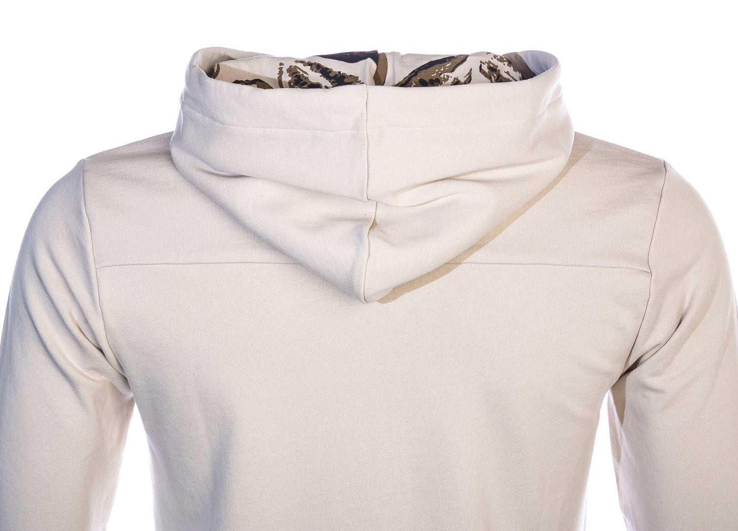 BOSS Wkapok Hooded Sweat Top in Beige