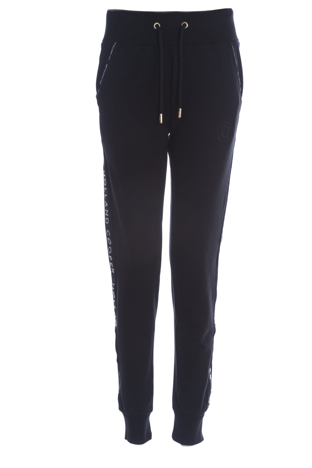 Holland Cooper Deluxe Ladies Jogger Sweat Pant in Black