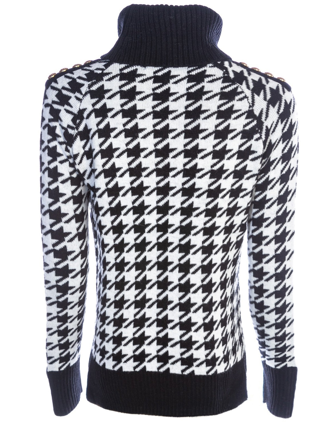 Holland Cooper Heritage Knit Ladies Jumper in Houndstooth