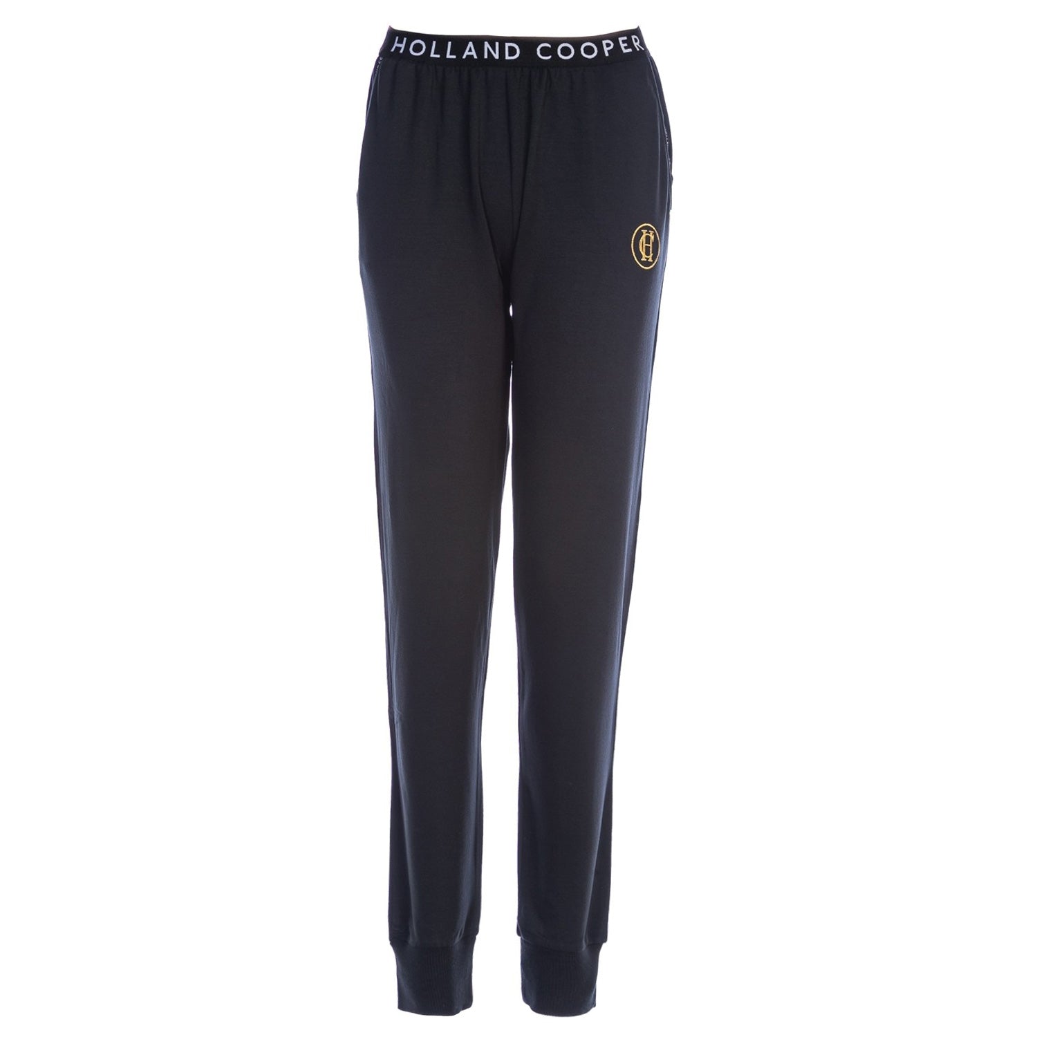 Holland Cooper Lounge Ladies Jogger Sweat Pant in Black