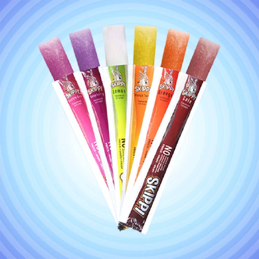 All Flavor Box+Bag Skippi Ice Pops