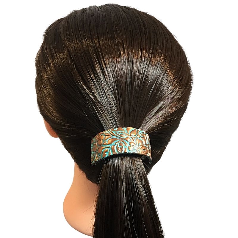 ponytail barrettes for thick hair