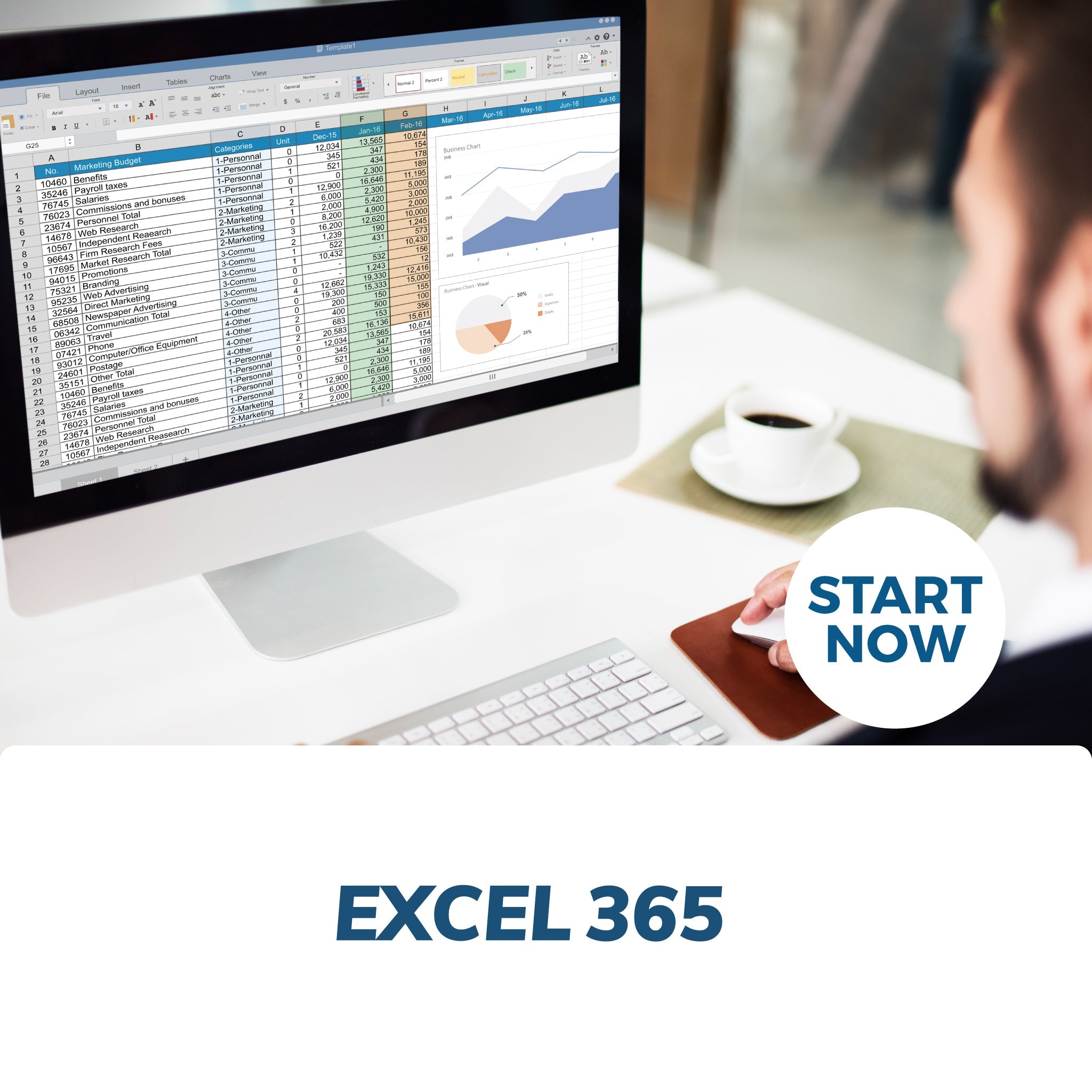 Image of Microsoft Excel 365 Certificate Course