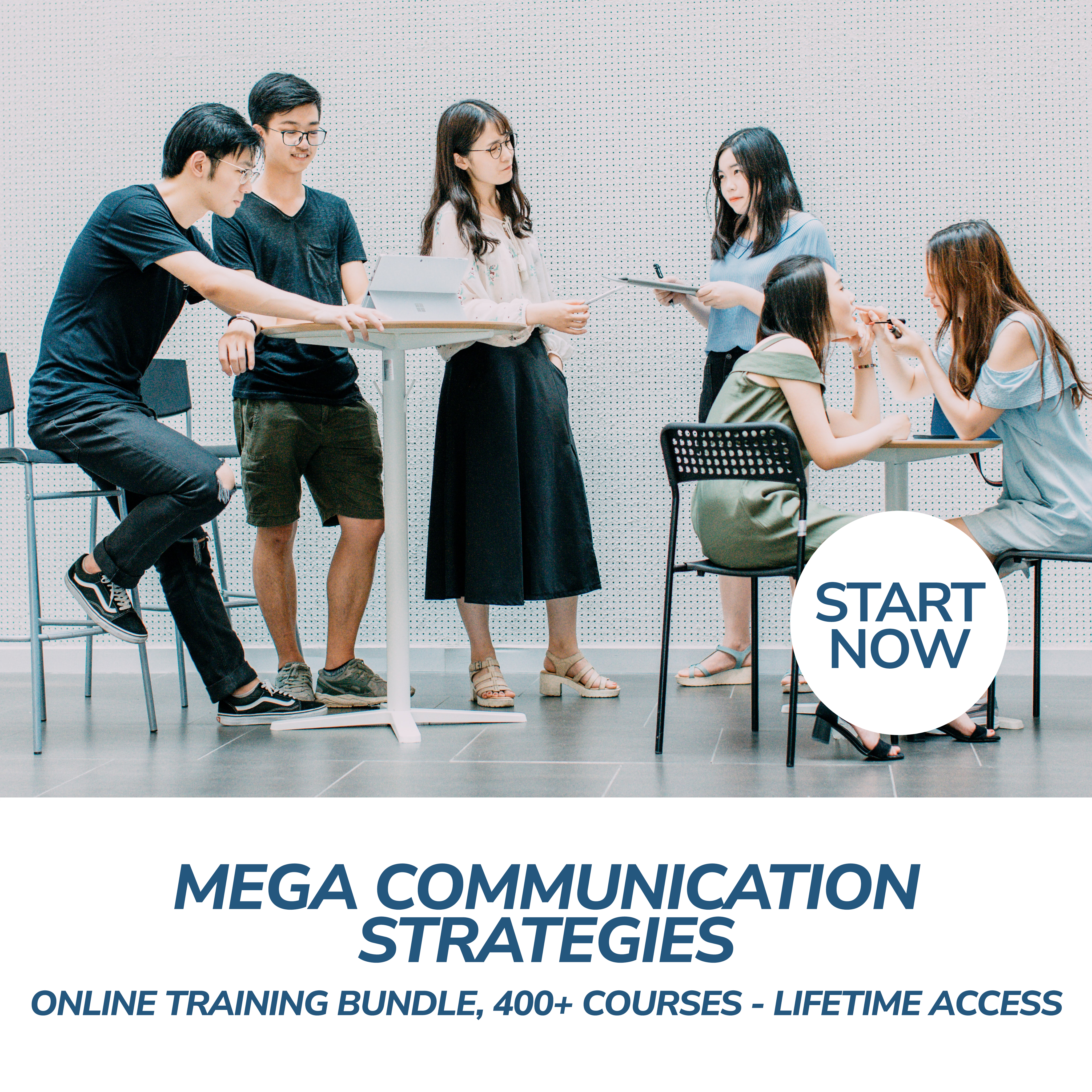 Image of Mega Communication Strategies Online Training Bundle, 400+ Courses - Lifetime Access