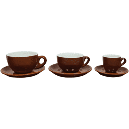 Nuova Point - Thick walled Cappuccino Cup Palermo Brown (200ml)