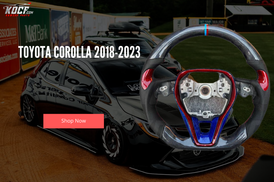 Custom Steering Wheel for Toyota Corolla