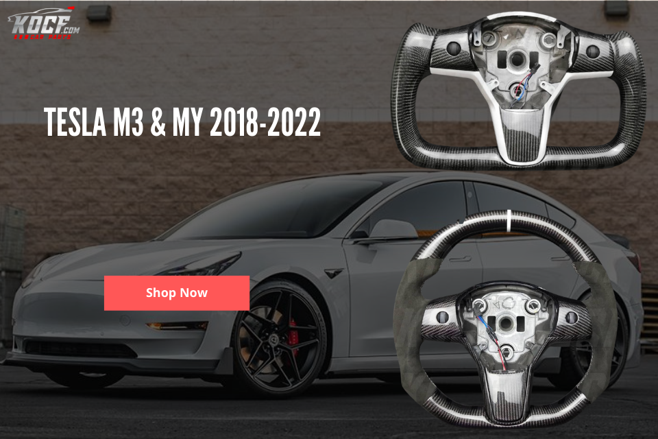 Custom Steering Wheel for Tesla