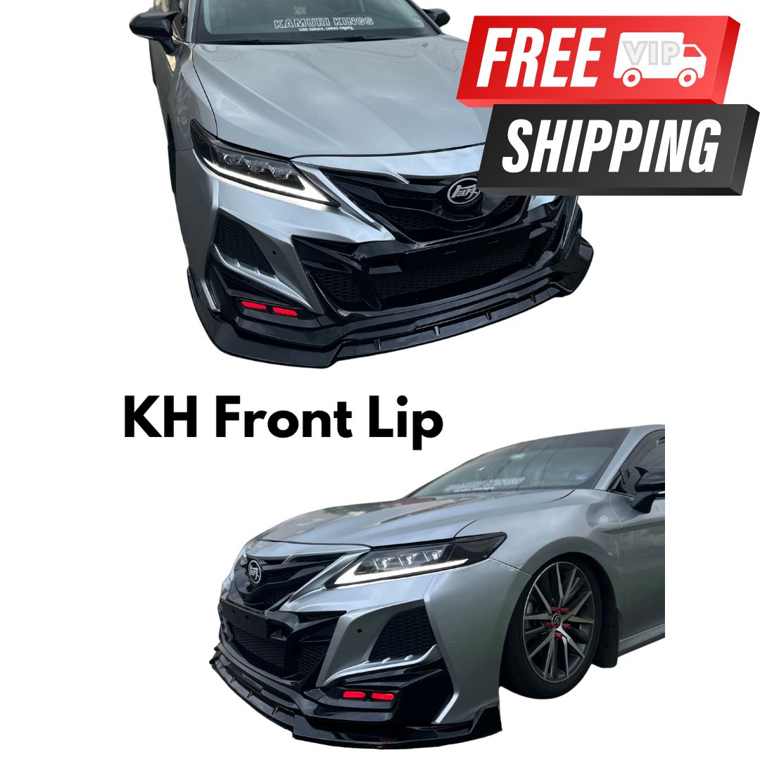 Image of KH Front Lip Aftermarket Bumper for 2018-2024 Toyota Camry - VIP Price Free Shipping Item
