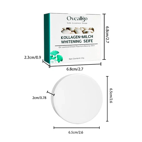 Oveallgo™ Kollagen-Milch Whitening Seife