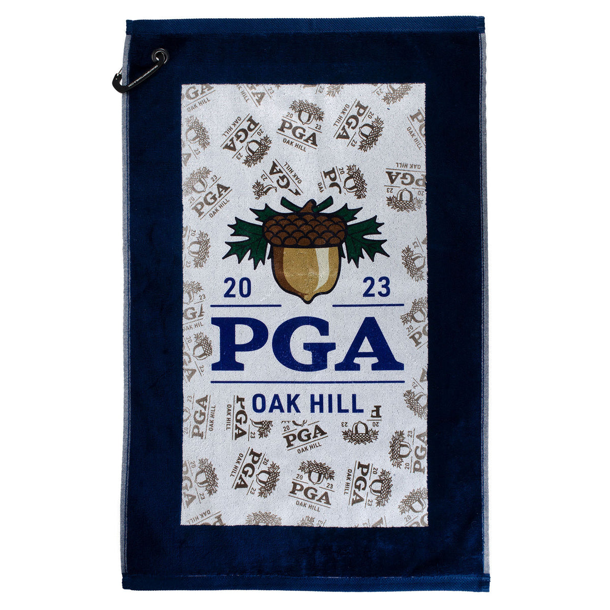 Dynamic Brands 2023 PGA Championship Hi Def Edge Towel in Multicolor- Front View