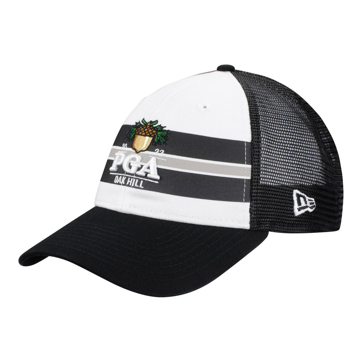 New Era 2023 PGA Championship 9Forty Team Stripes in Black PGA Shop