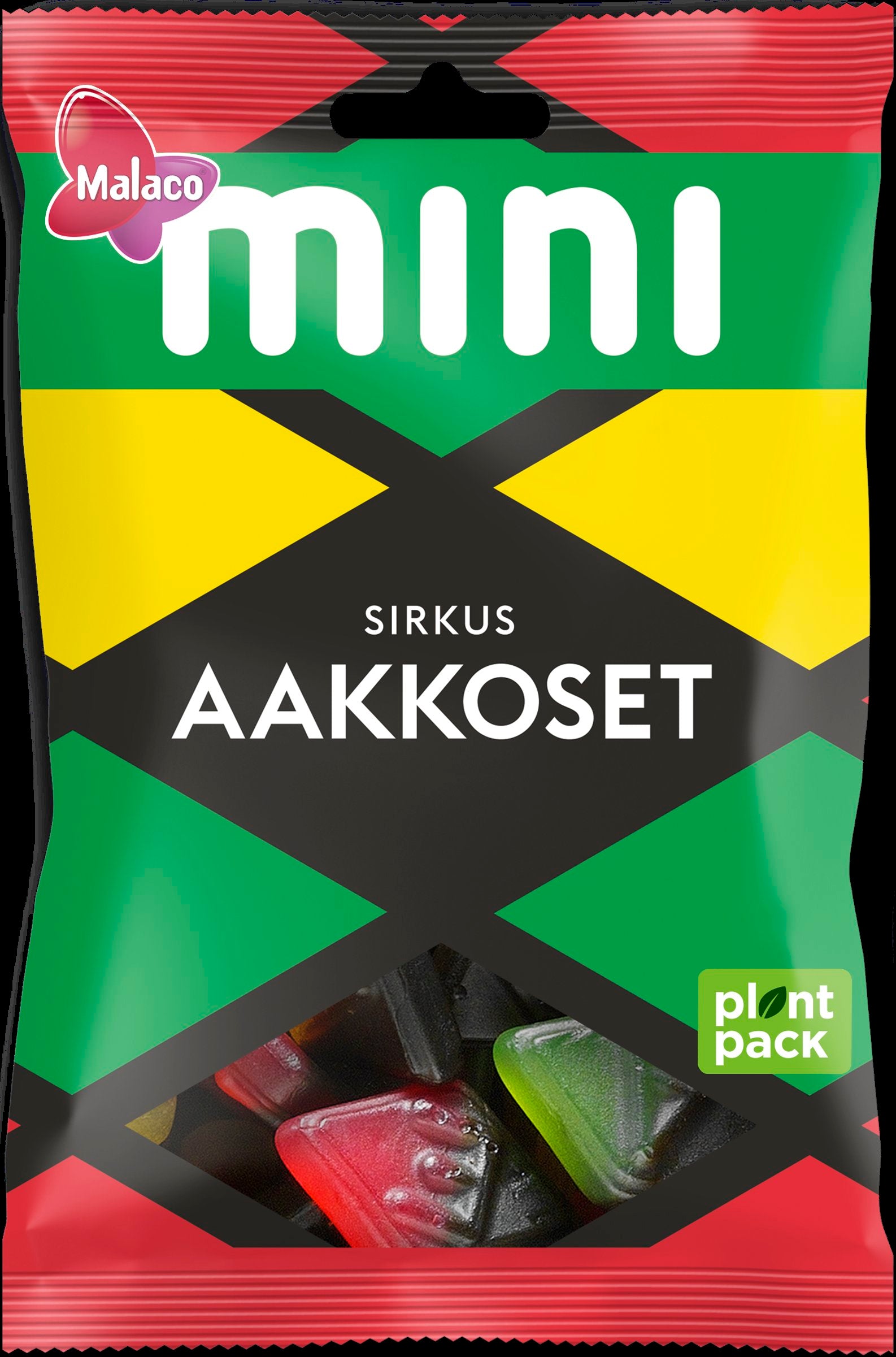 Malaco Mini Aakkoset Sirkus makeissekoitus 120g – 