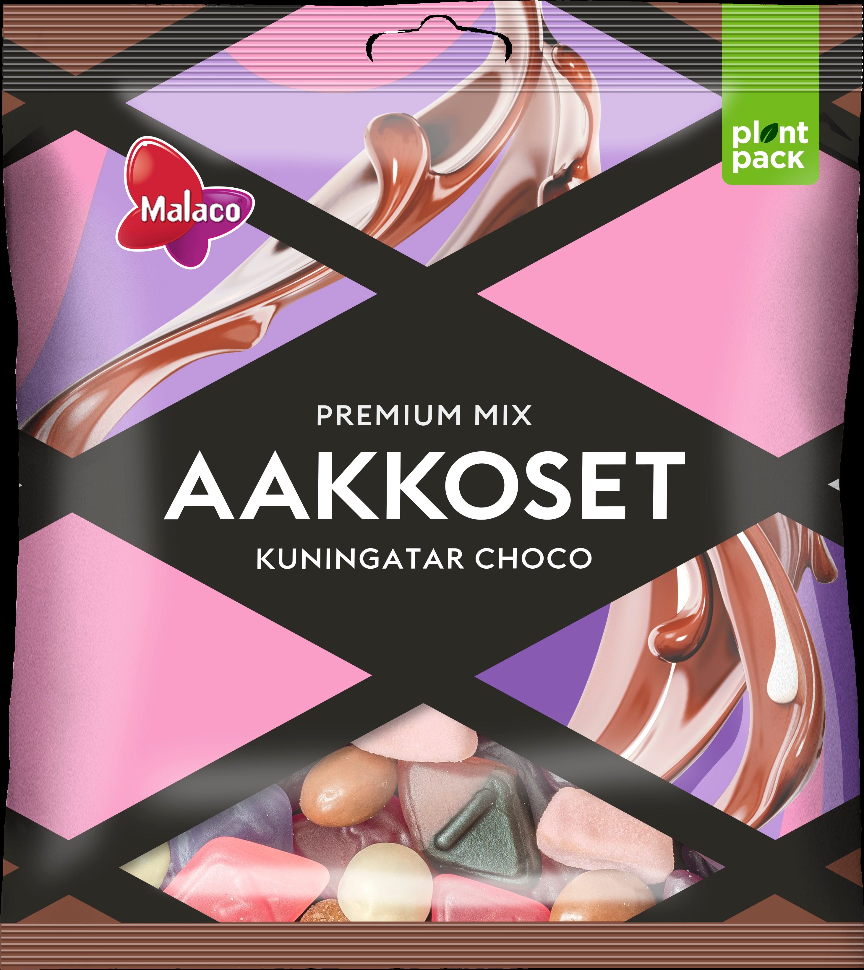 Malaco Aakkoset Kuningatar Choco confectionery mix 280g – 