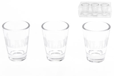 Shot glass FINLAND 3 pcs – 