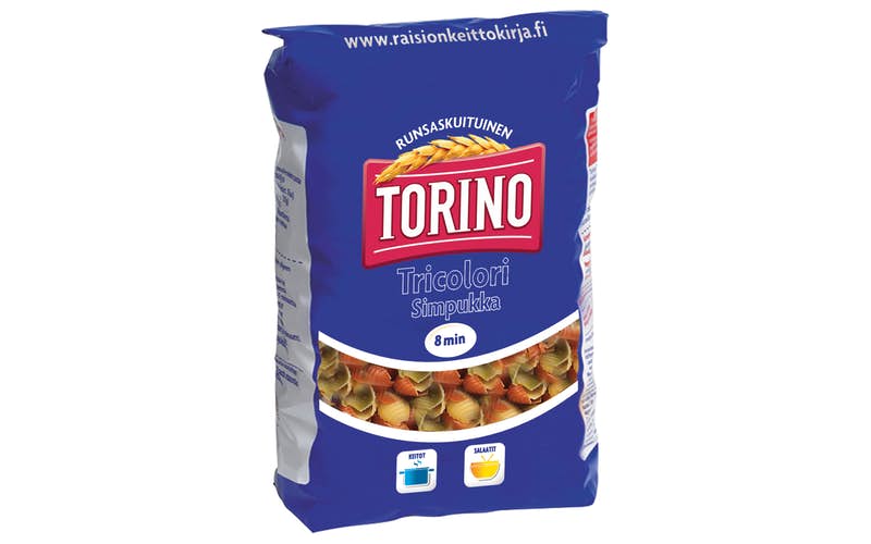 Torino 425g tricolori clam pasta – 