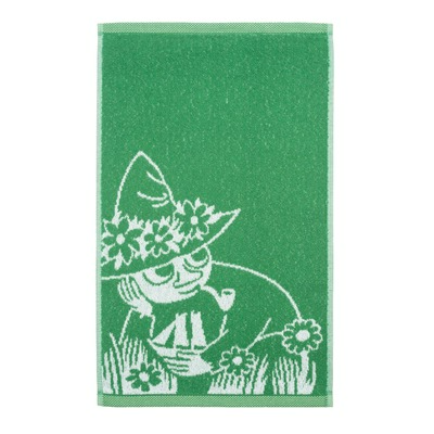 Finlayson Snufkin green hand towel 30x50 cm – 