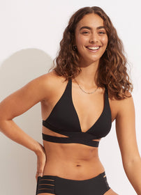 Seafolly Collective Halter Bra - Sky Blue – Seafolly US